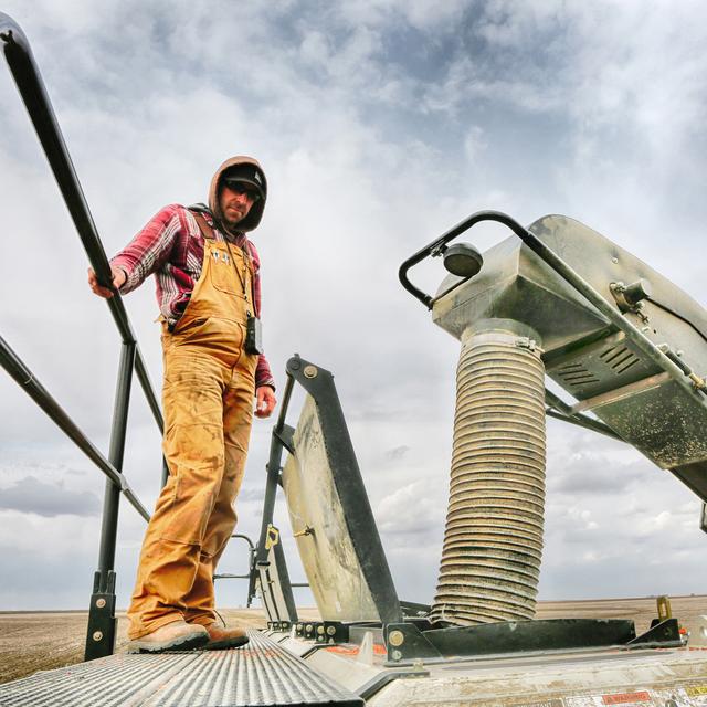 Farmer in a field