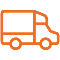 Truck icon representing transportation